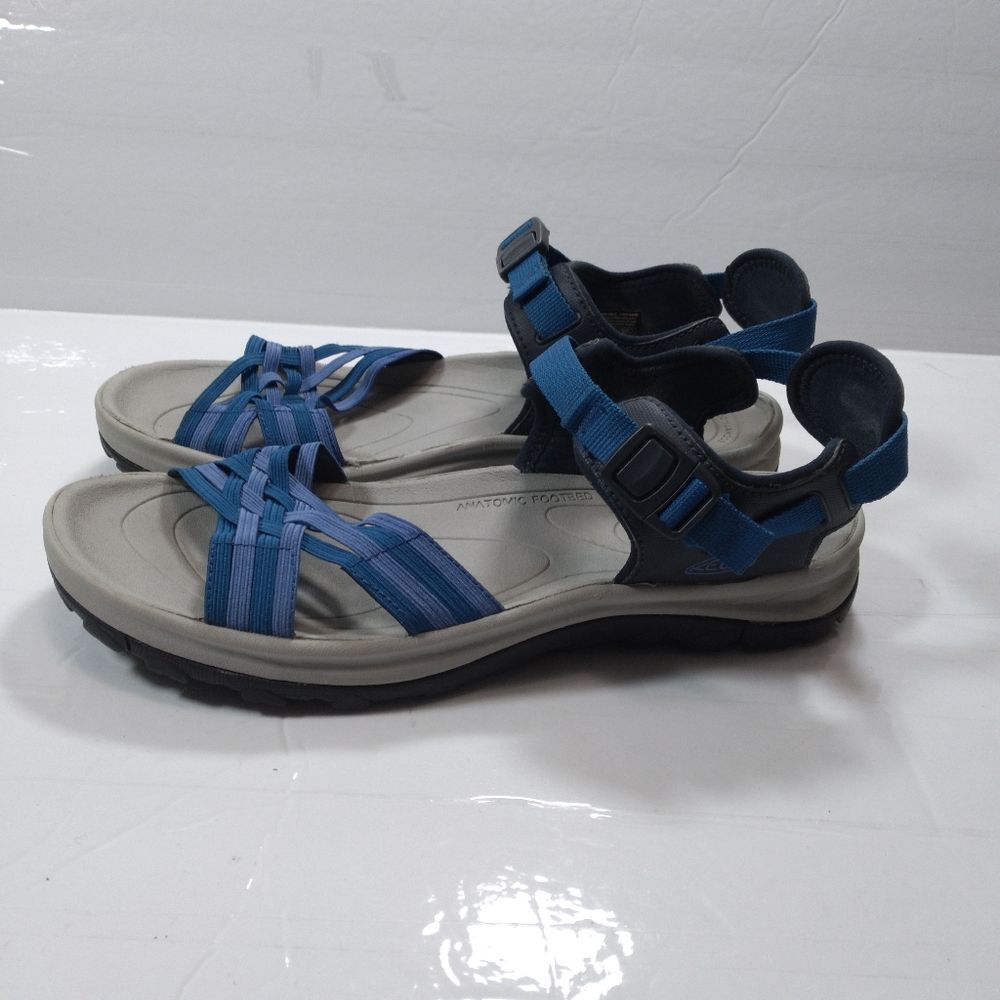 Keen women's sandals strappy size 9 blue - Picture 5 of 9